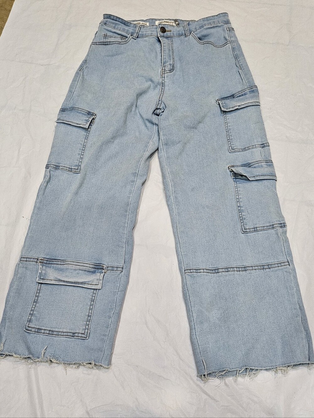 Celebrity  Ace 90s Skater Cargo Cropped Jeans Size 13